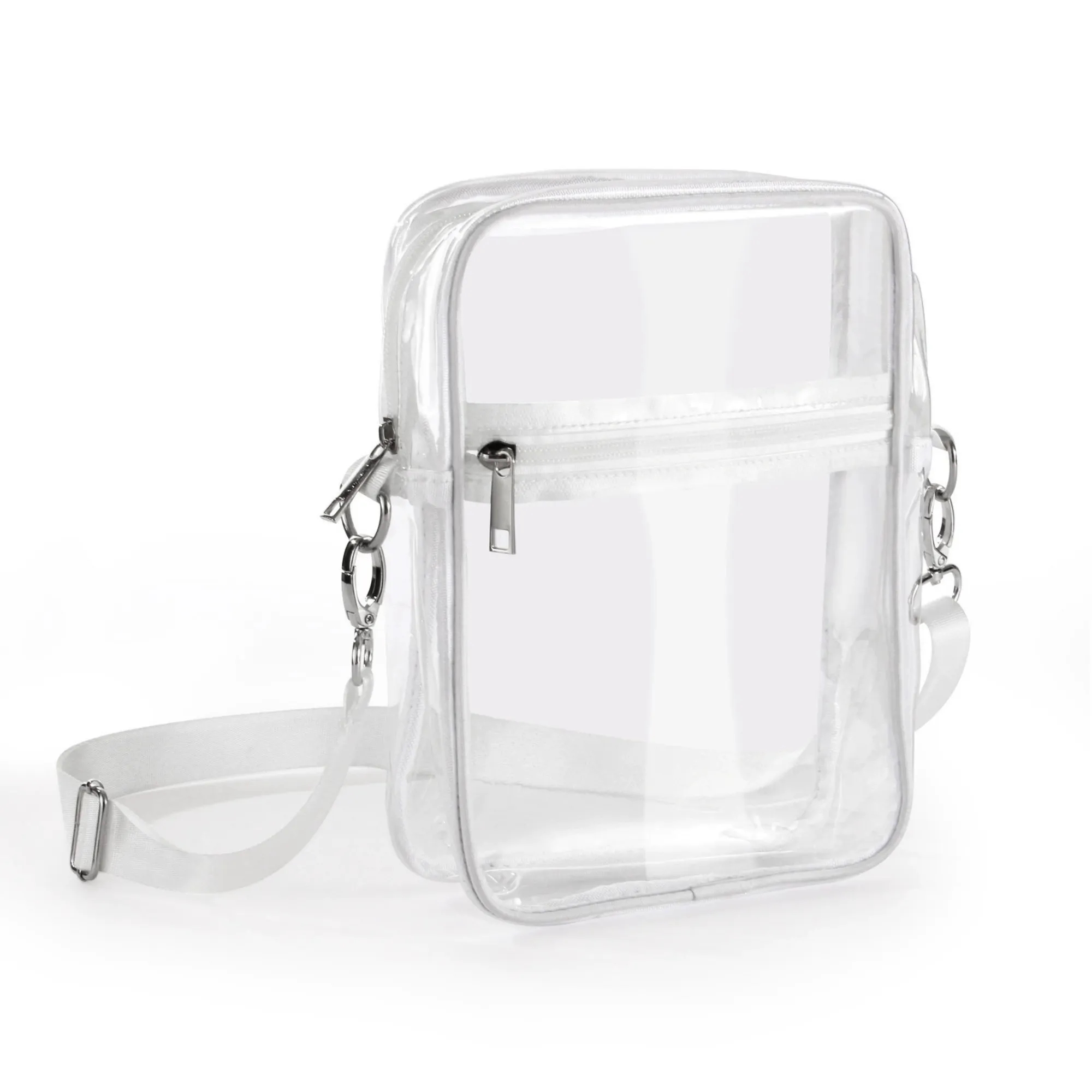 Clear PVC Crossbody Bag 11