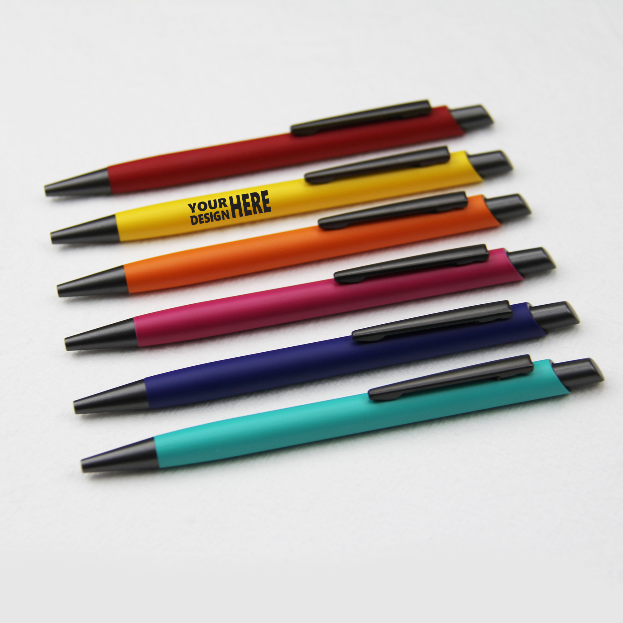 Custom Metal Click Ballpoint Pen With Logo 1