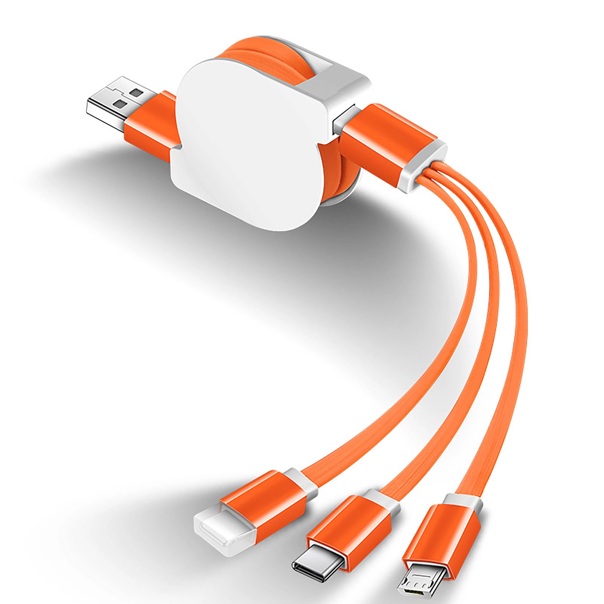 Retractable 3 in 1 Charging Cable 4