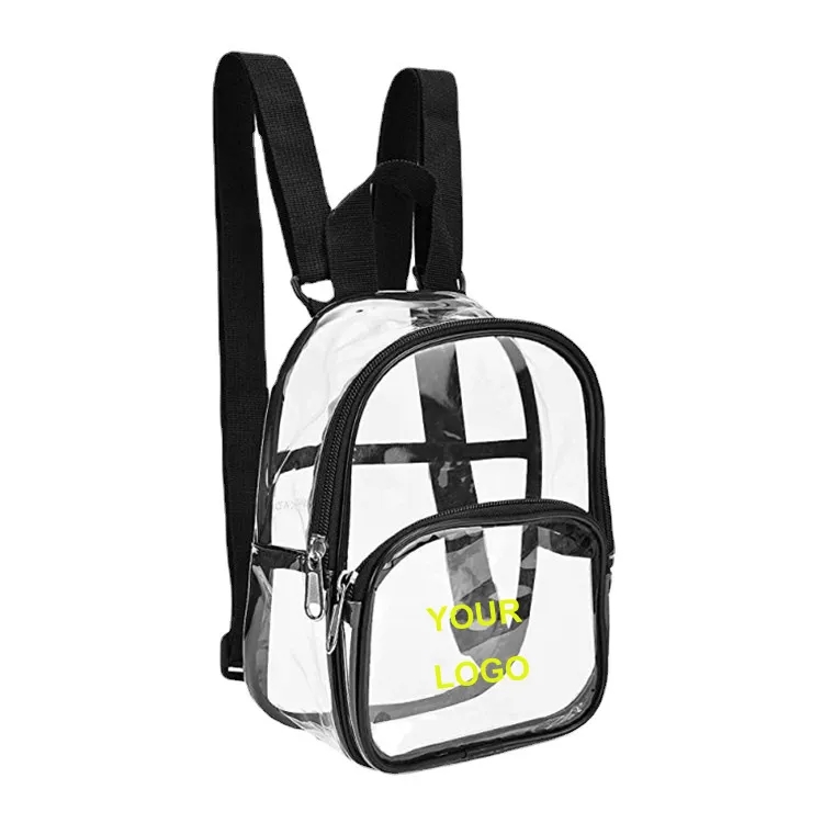 Mini Clear PVC Transparent Backpack 5