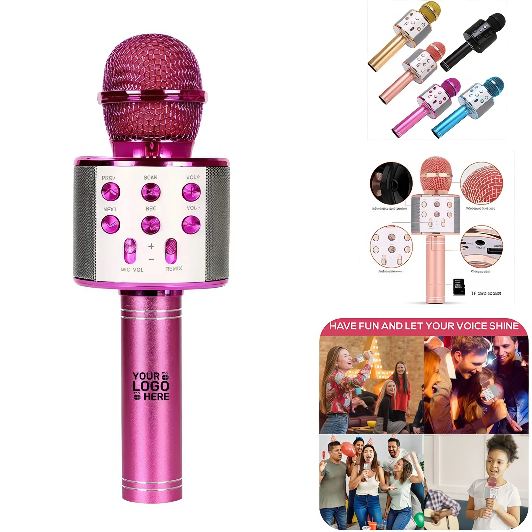 Wireless Karaoke Microphone 1