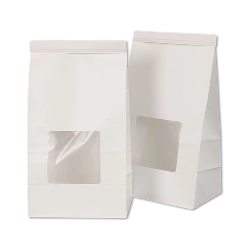 Reclosable Tin Tie Bags with Window 2