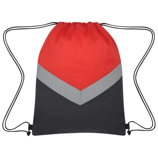Reflective Stripe Drawstring Sports Pack 2