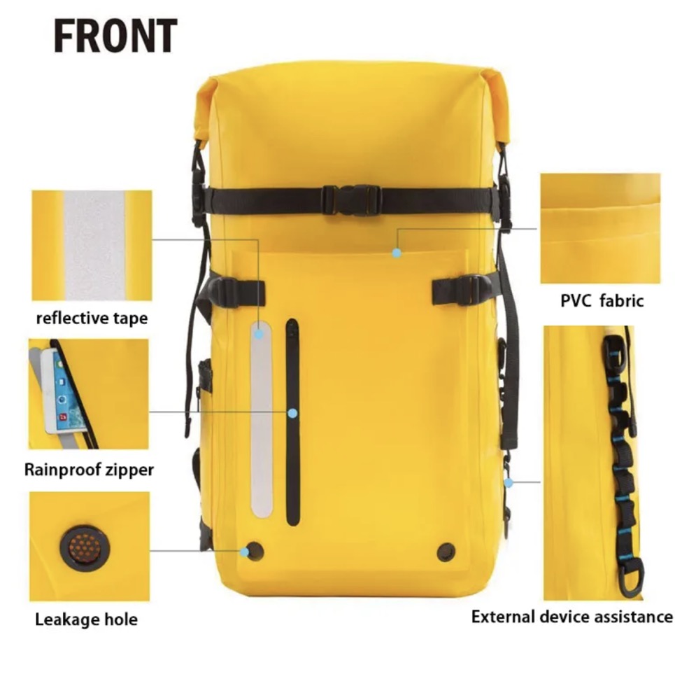 Waterproof Dry Bag Backpack for Kayaking 4