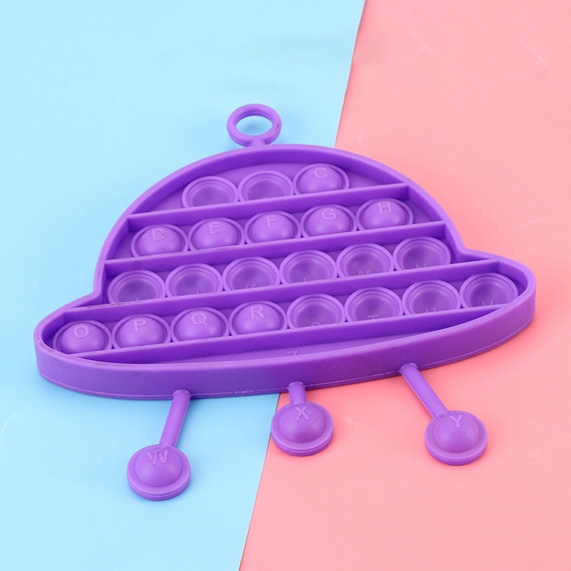 UFO Silicone Push Pop Bubble Sensory Fidget 4