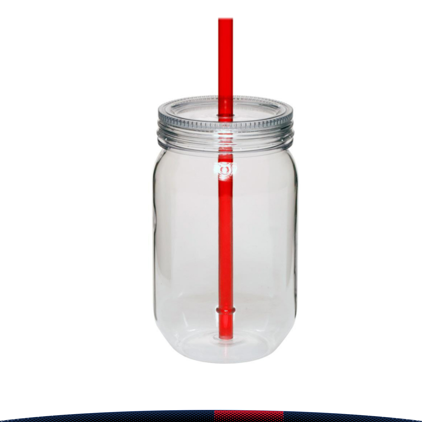 24 oz. Single Wall Plastic Jars 8