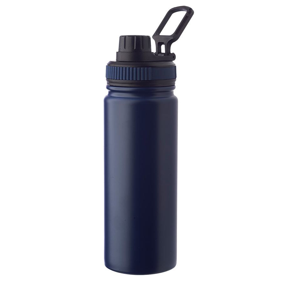 Stainless Steel Water Bottle with Handle - Single Wall, 23 7