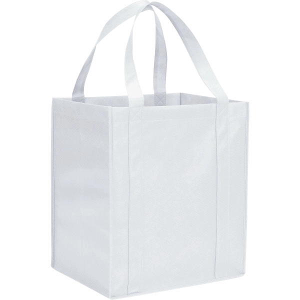 Large Non-Woven Grocery Tote Bags - 13W x 10 x 15H 1