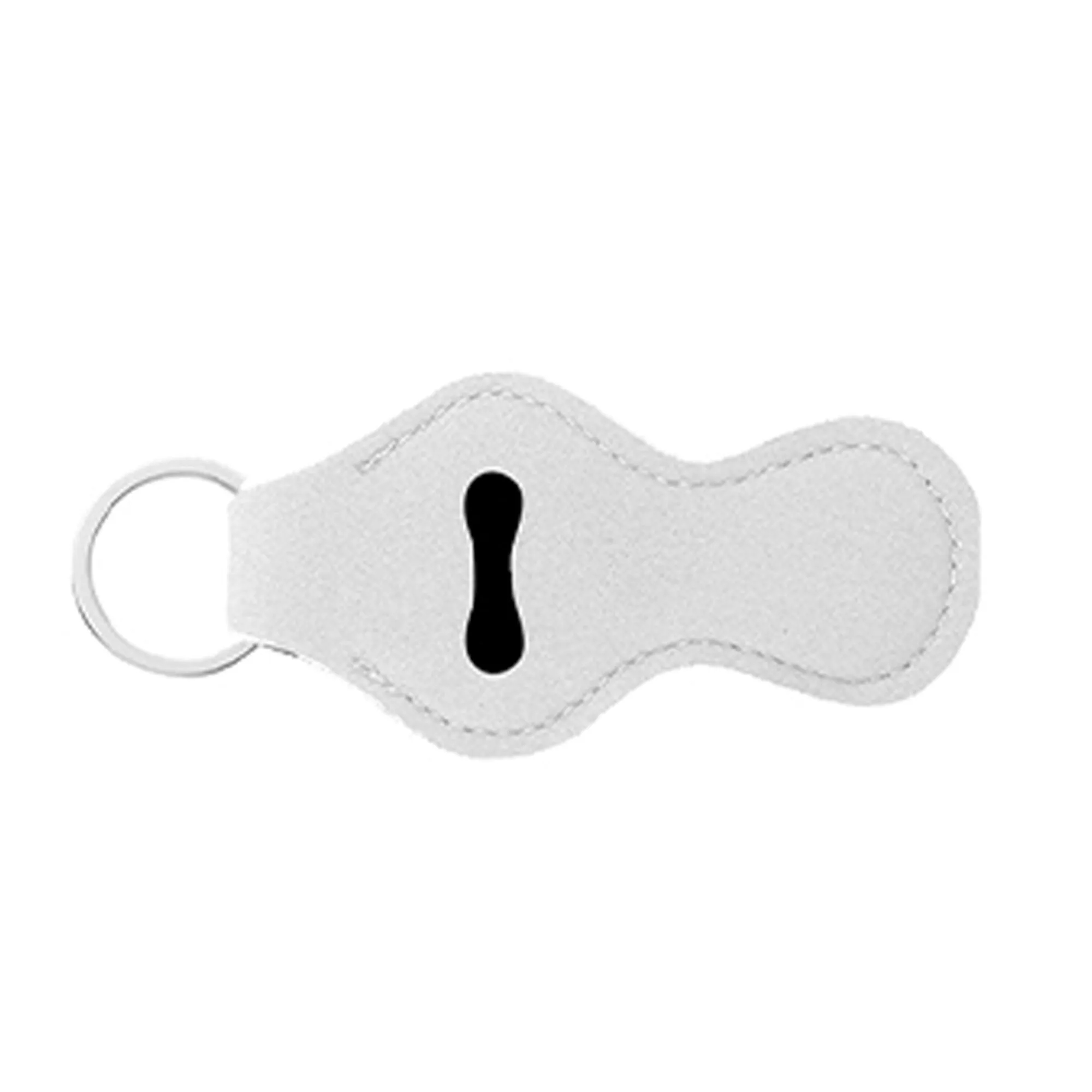 Neoprene Chapstick Holder Keychain 3