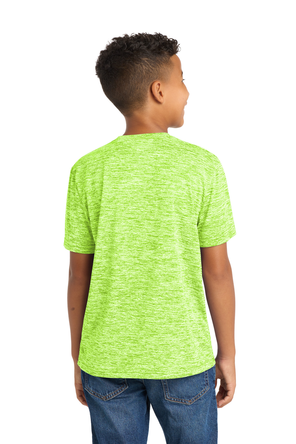 Sport-Tek Youth PosiCharge Electric Heather Tee. YST390 4