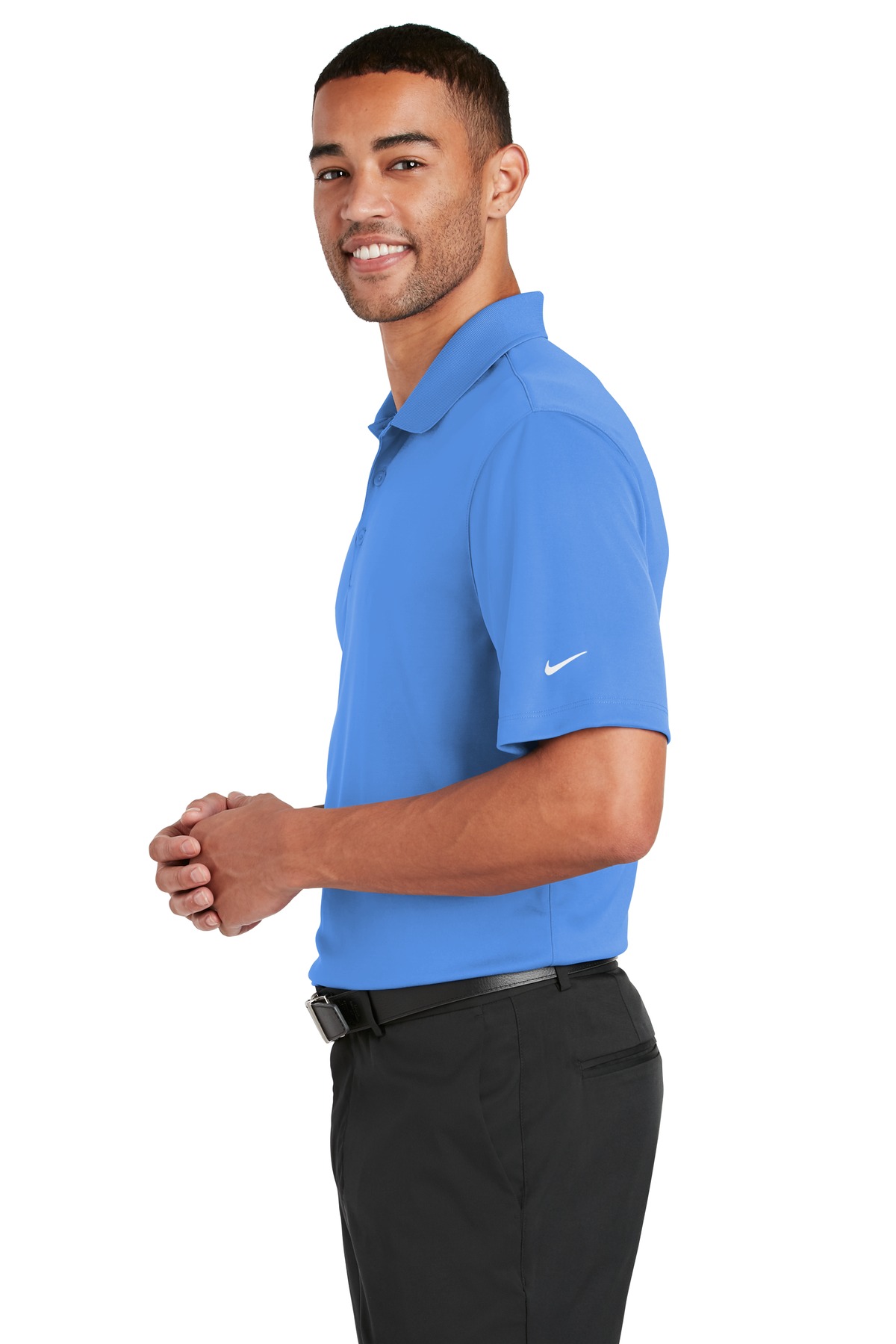 Nike Dri-FIT Classic Fit Players Polo with Flat Knit Collar. 838956 44