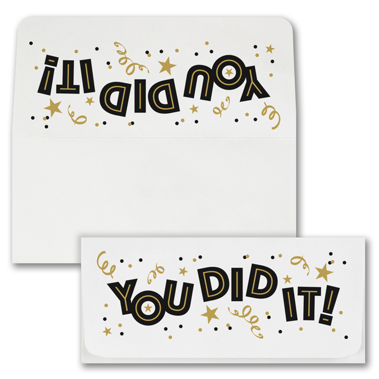 You Did It Currency Envelope 1