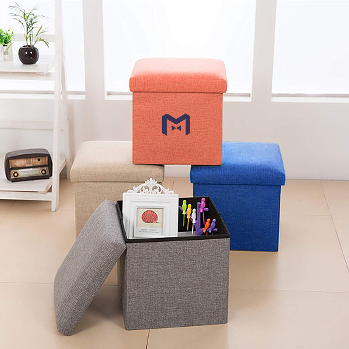 Foldable Storage Chair 5