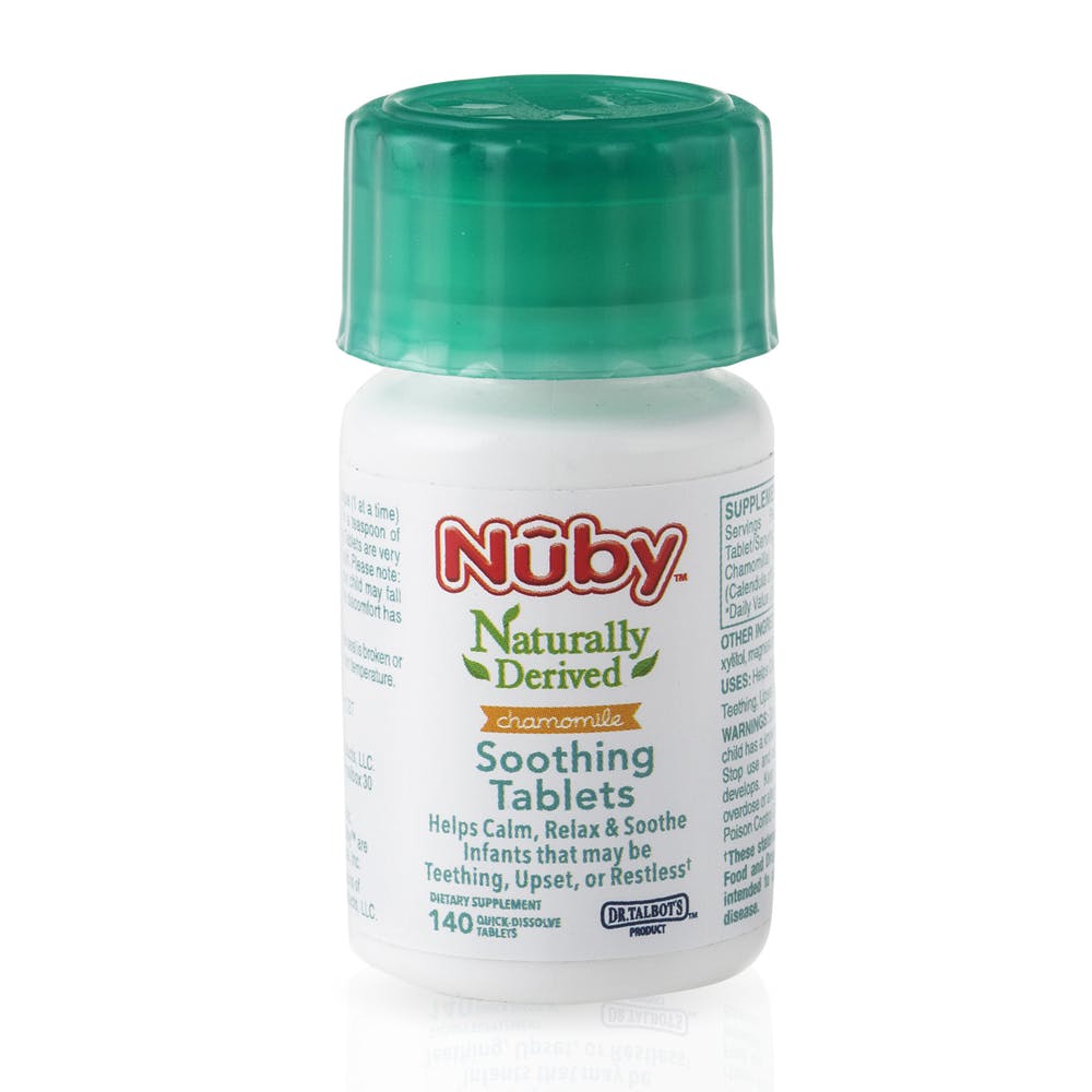Nuby Soothing Tablets - Chamomile 140 Pieces 1