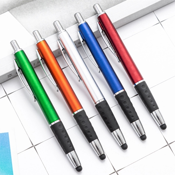 Custom Plastic Gripper Stylus Pen 7