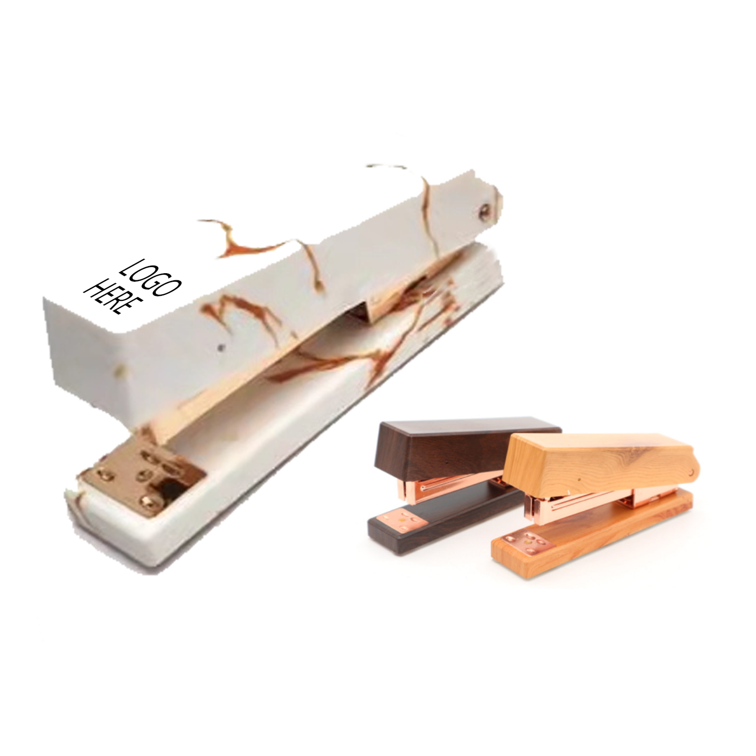 Water Transfer Printing Acrylic Desktop Staplers 1