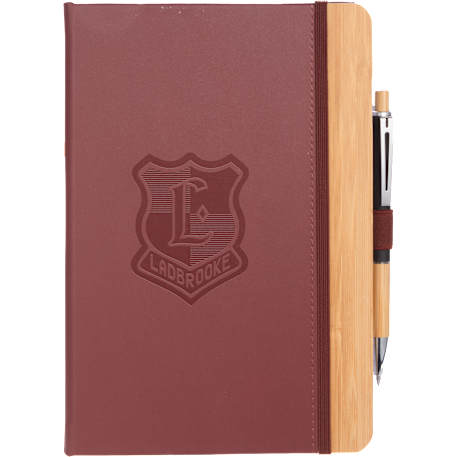 5.5” x 8.5” FSC® Recycled Kia Bamboo Journal 16