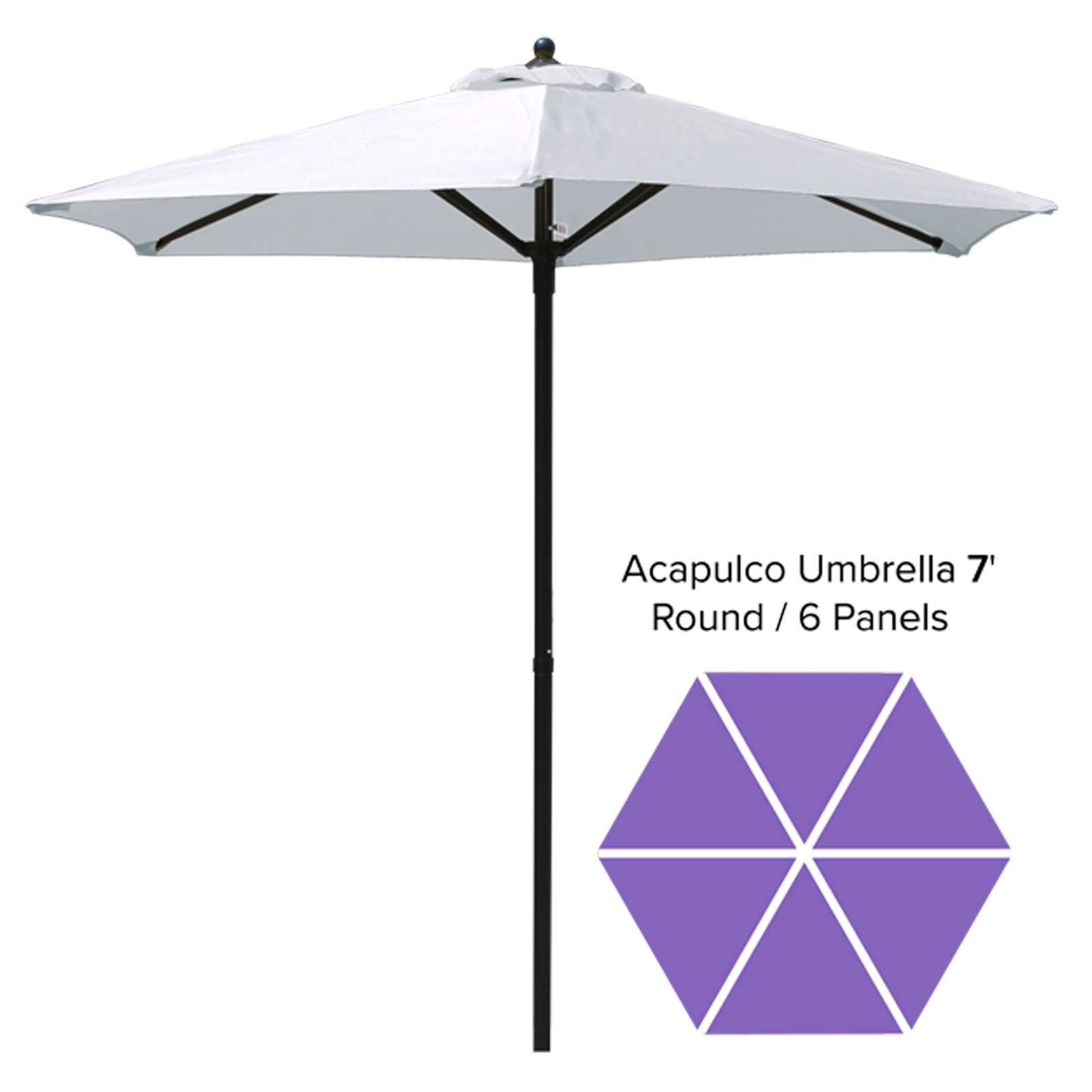 Acapulco Commercial Grade Market Umbrella