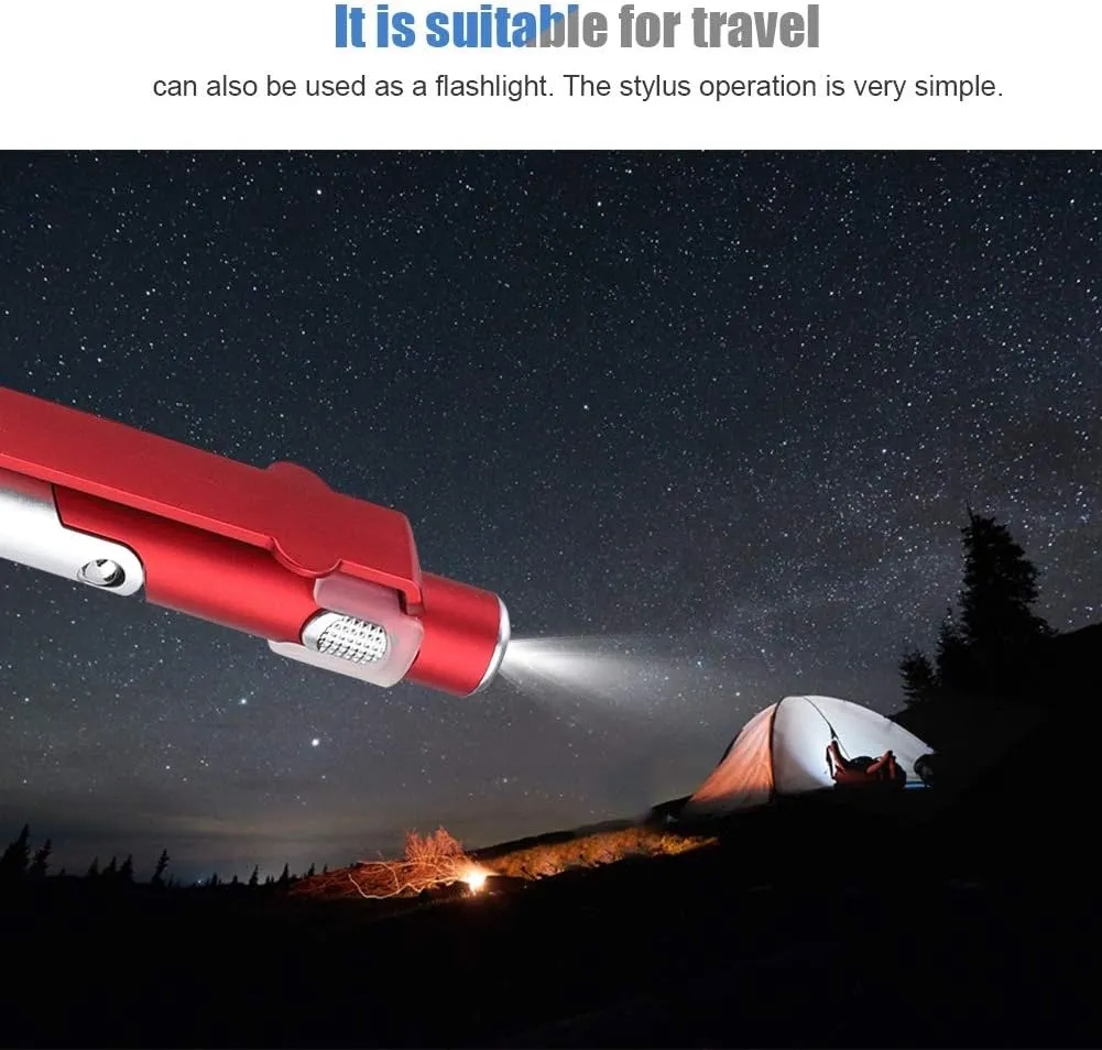 4 in 1 Touch Screen Capacitive Ballpoint Pens With LED Light 5