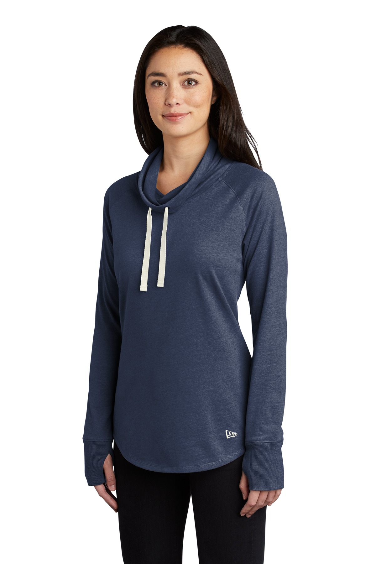 New Era Women's Sueded Cotton Blend Cowl Tee LNEA123 24