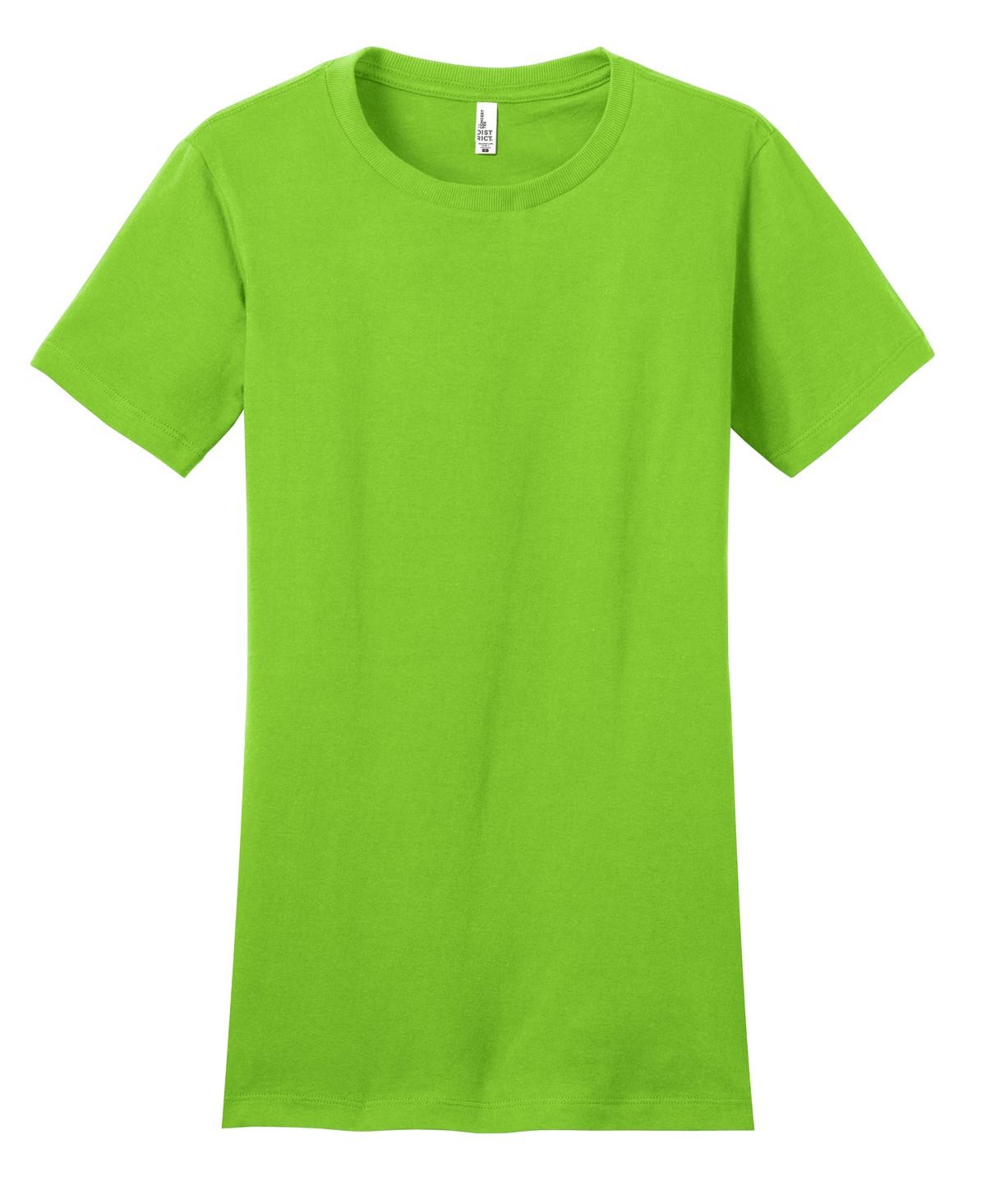 District Women's Fitted The Concert Tee DT5001 165