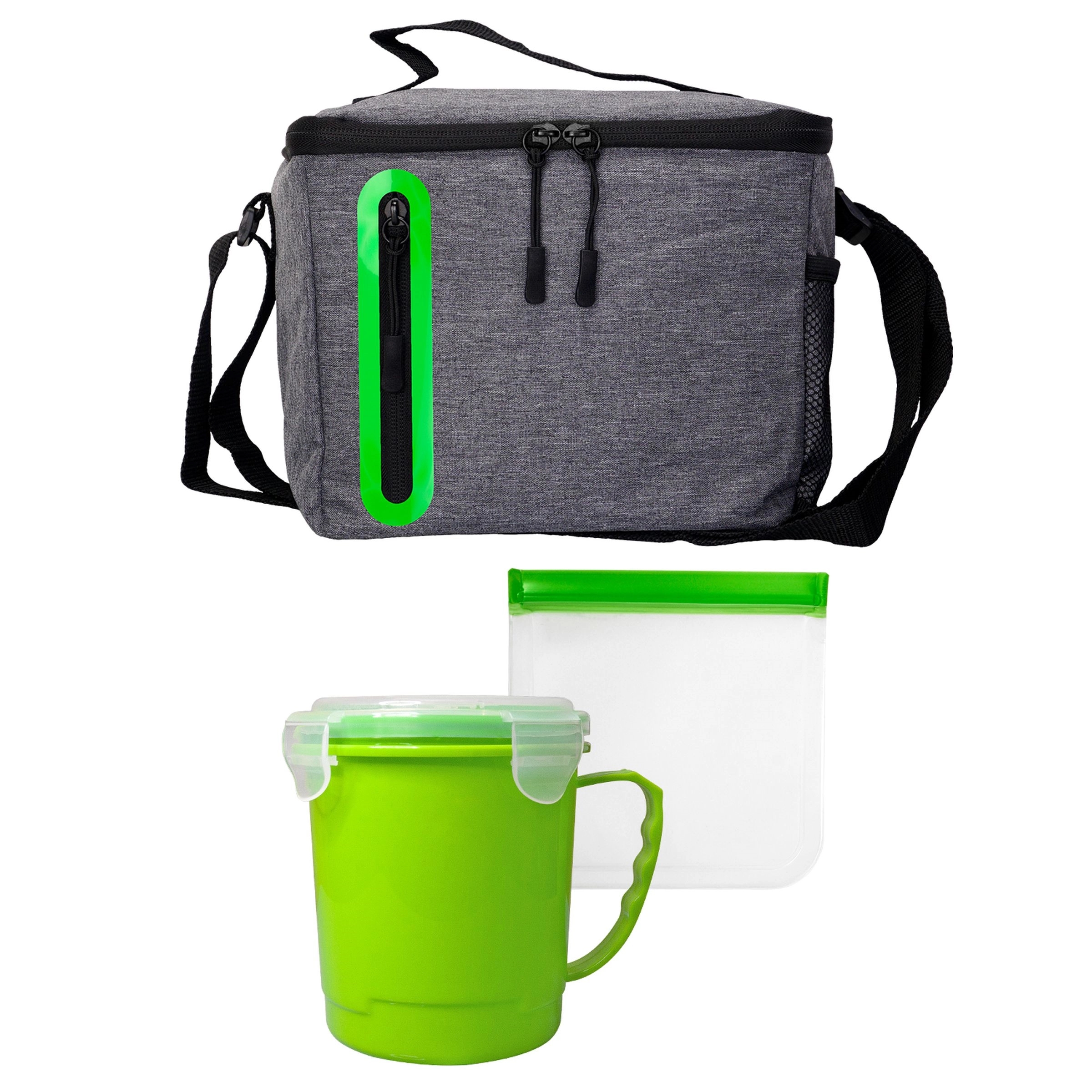 Soup & Sandwich Oval Cooler Lunch Set 3