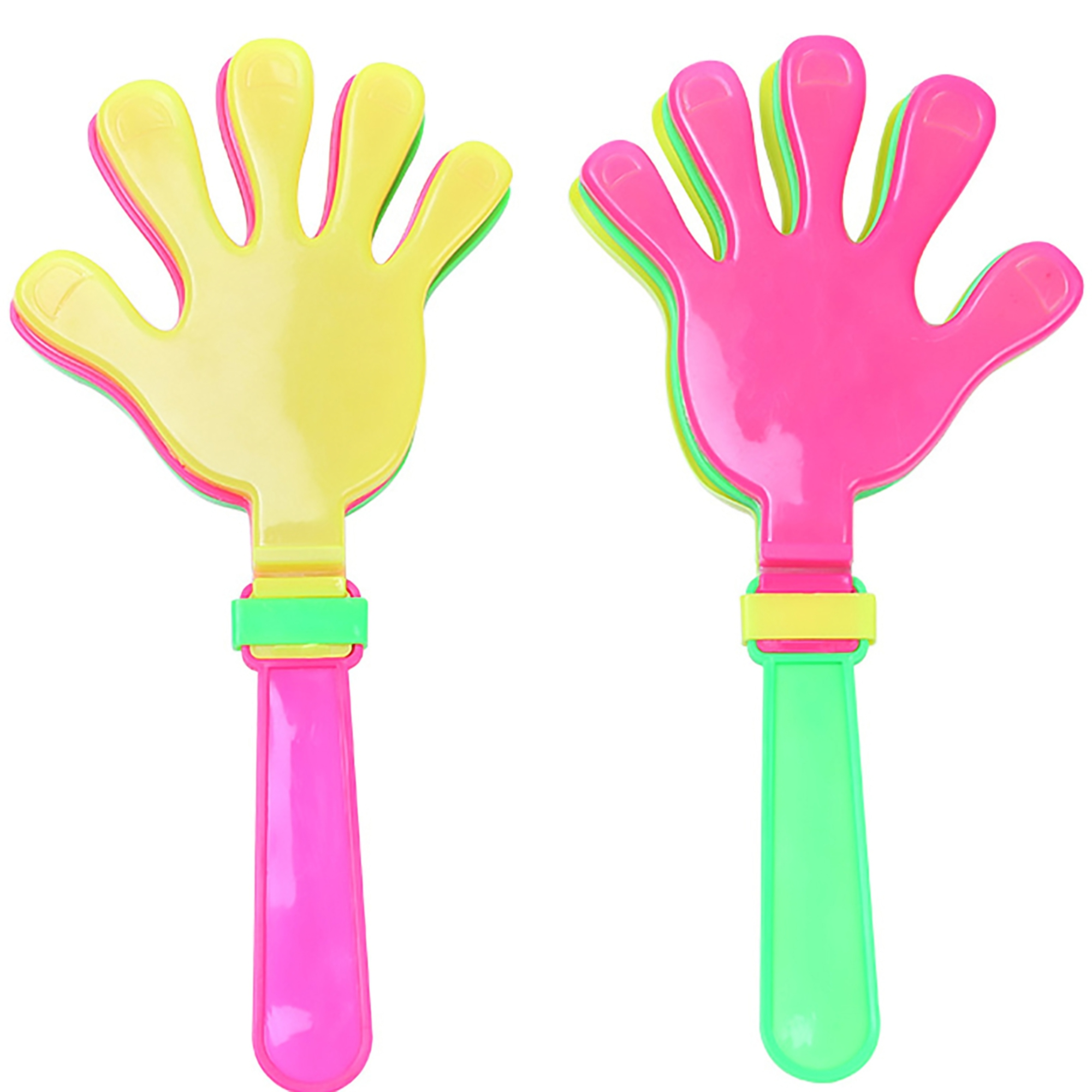 Medium Colorful Hand Clapper 3