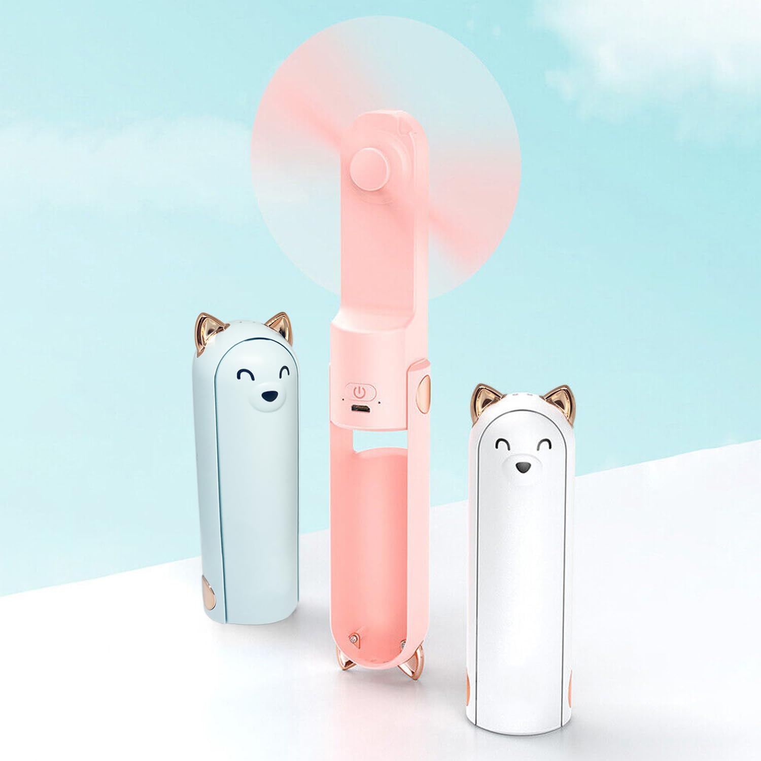 Rechargeable Small Pocket Handheld Mini Fan 1