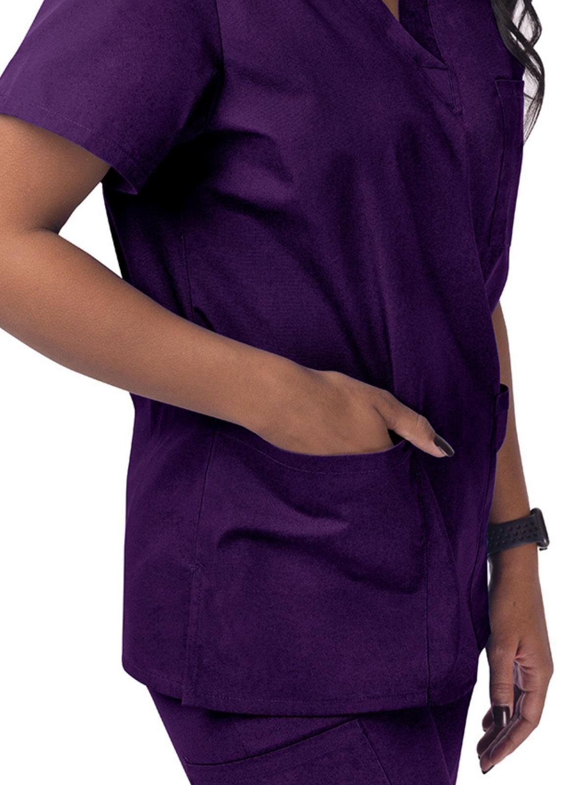 Adar - Sivvan - Unisex V-Neck 3 Pocket Top 30