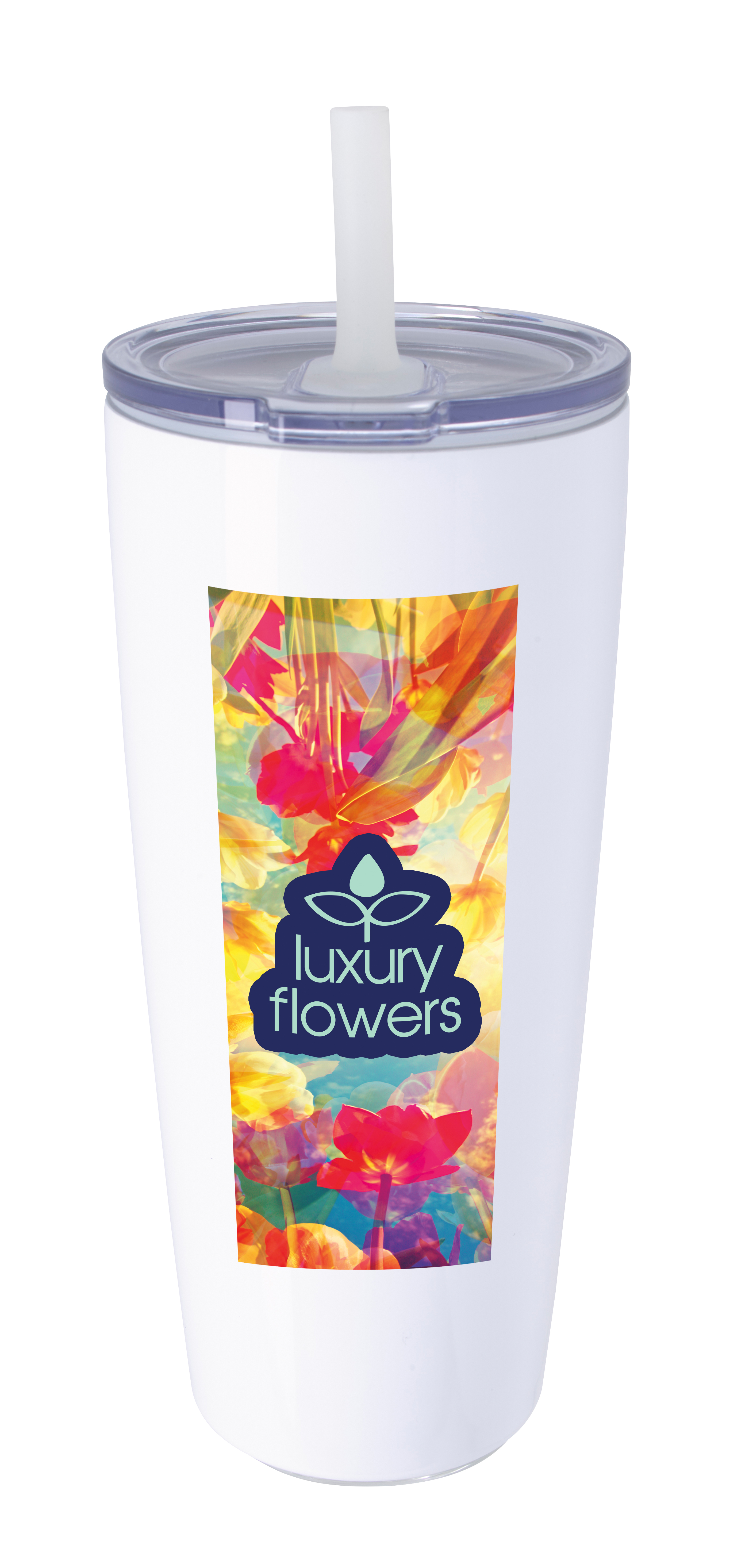 Built-in Straw Vacuum Tumbler 30 oz