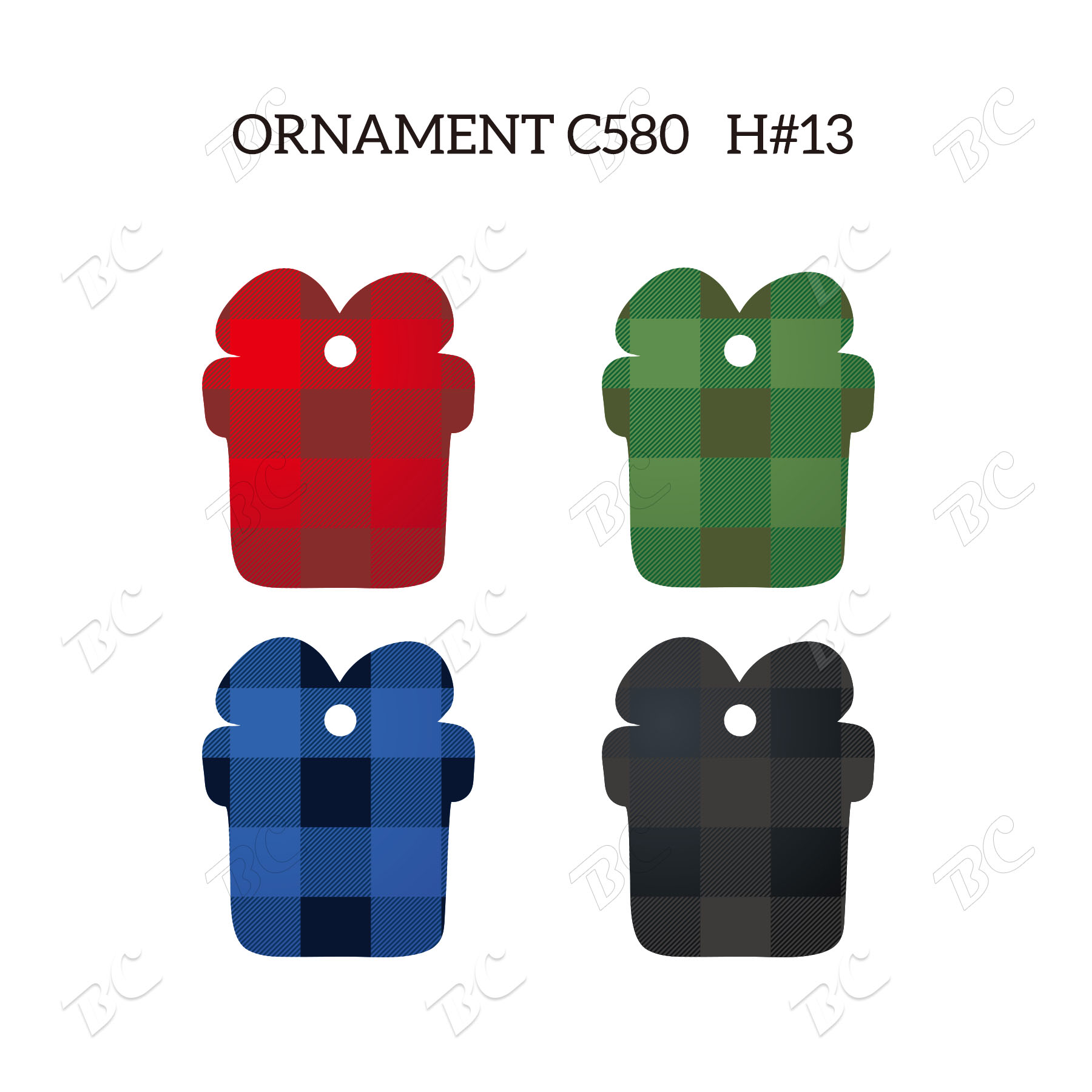 Free Shipping Full Color Christmas Ornament - Gifts 24