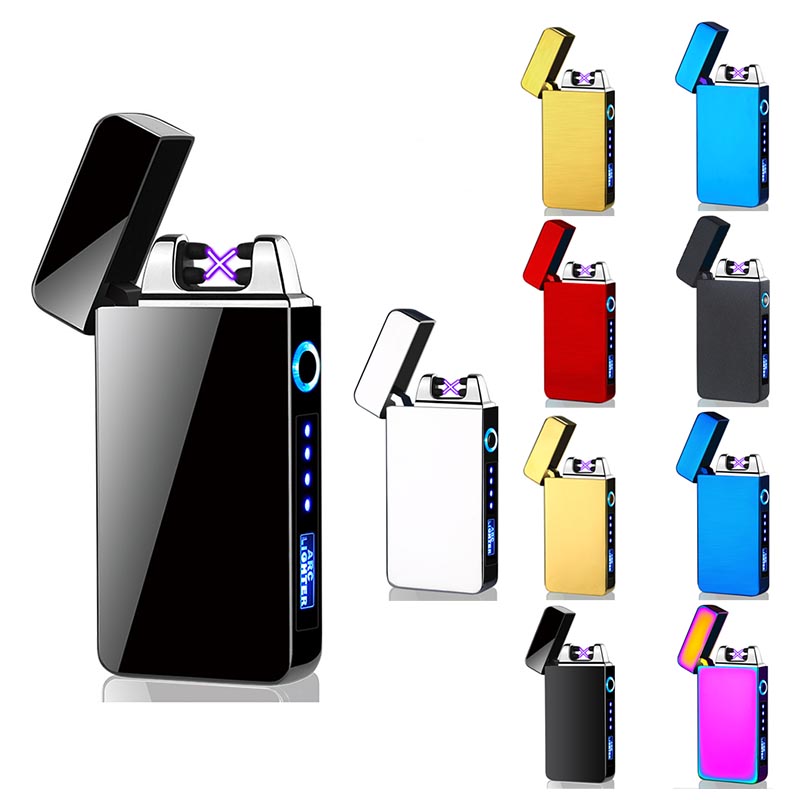 USB Rechargeable Windproof Electric Arc Lighter 2