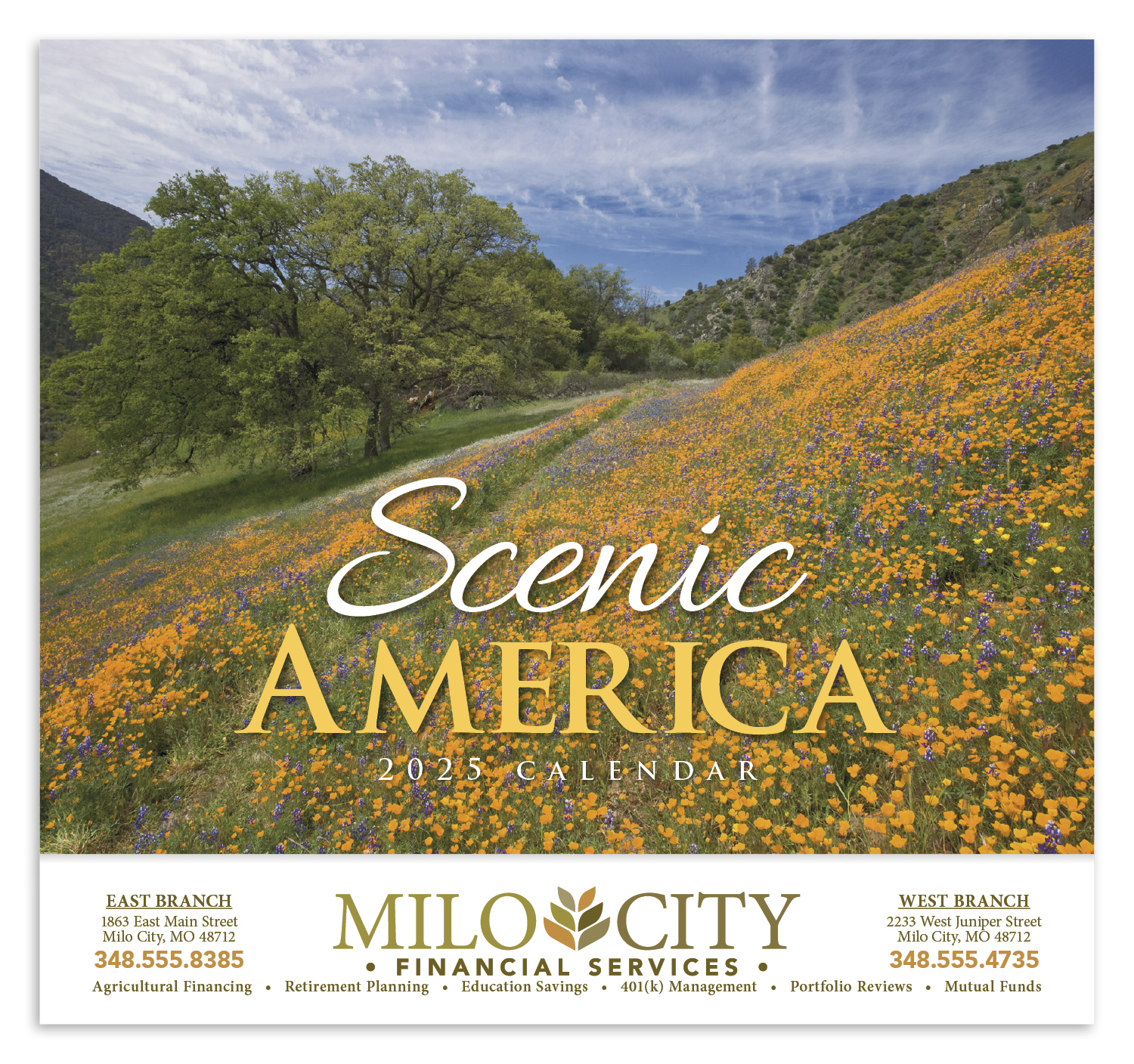 HotLine® Products Scenic America® Appointment Calendar - Stapled 3