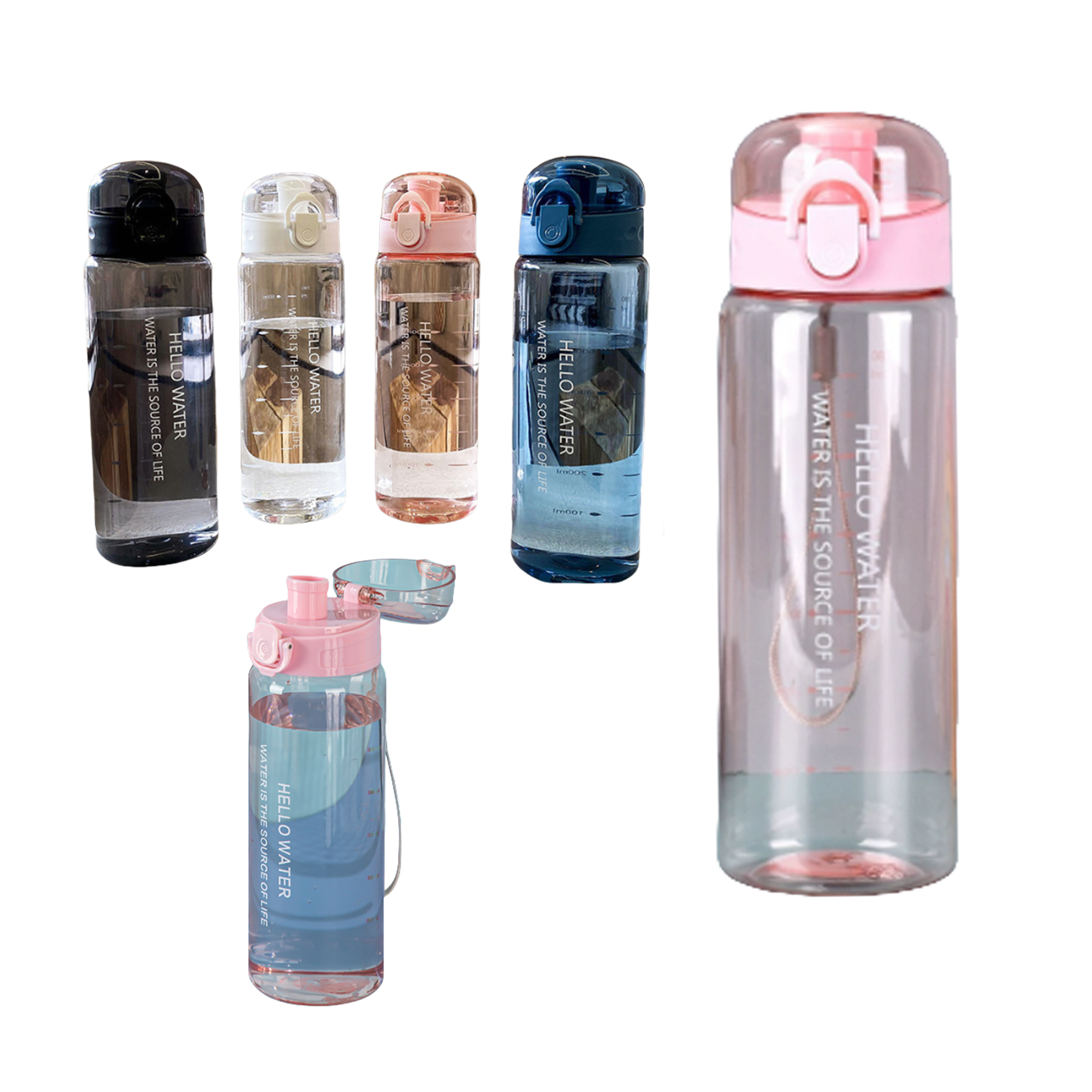 26oz Travel Plastic Water Bottle 2