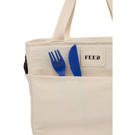 FEED Organic Cotton 9 Can Lunch Cooler 75
