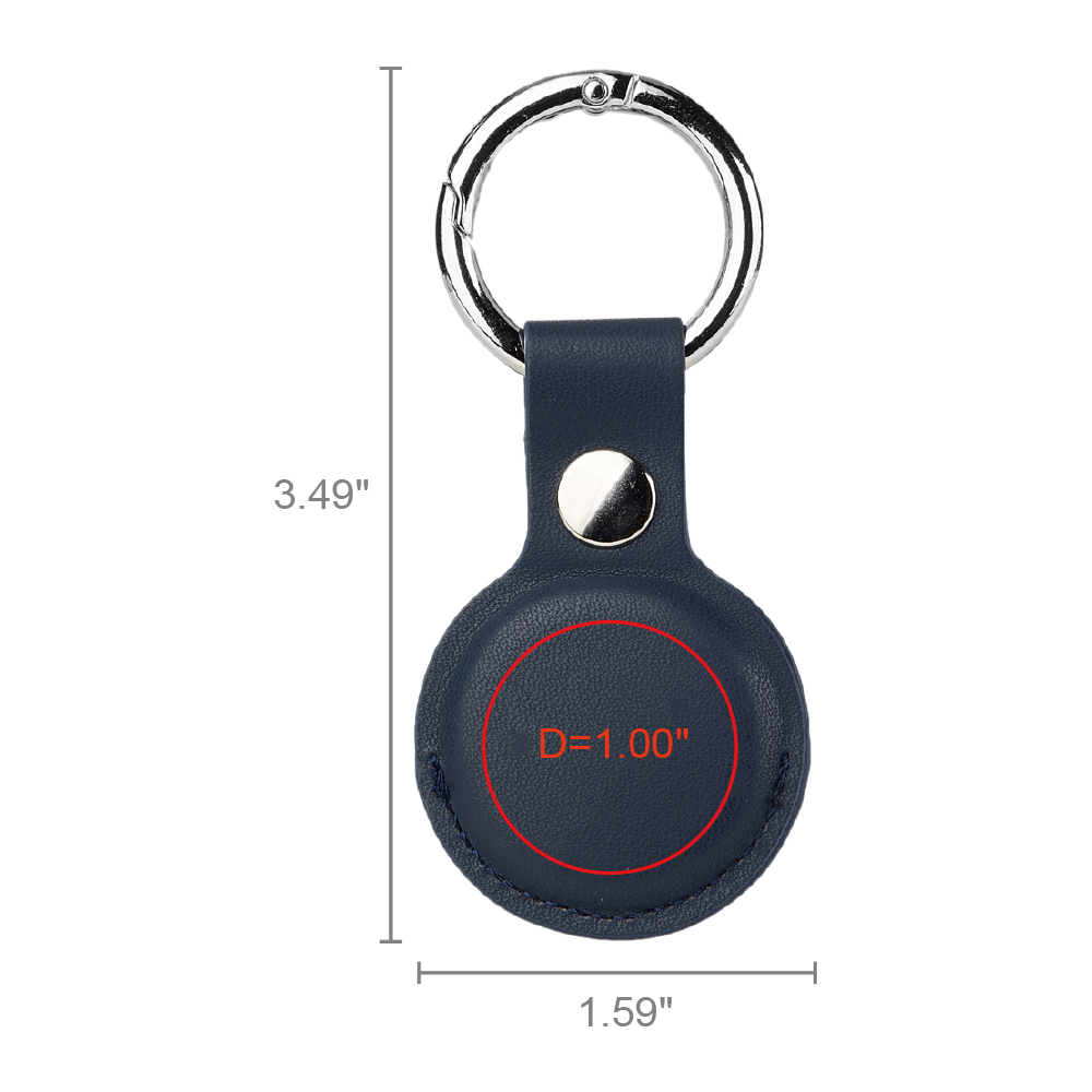 Apple AirTag Leatherette Case On-demand