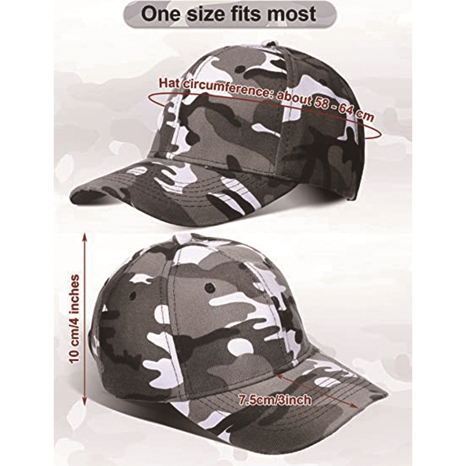 Camouflage Baseball Cap 8