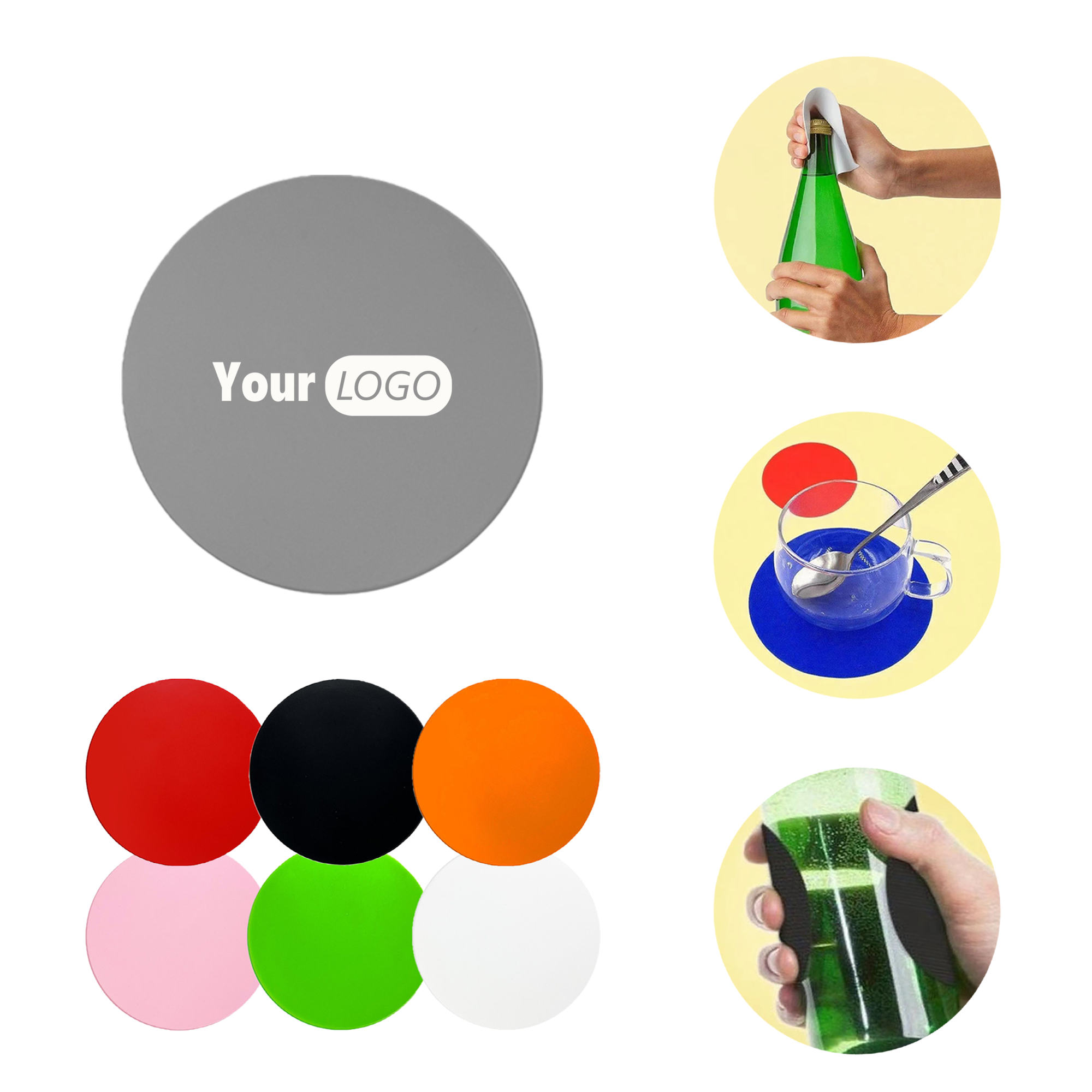 Silicone Jar Opener Pad MOQ 20 4
