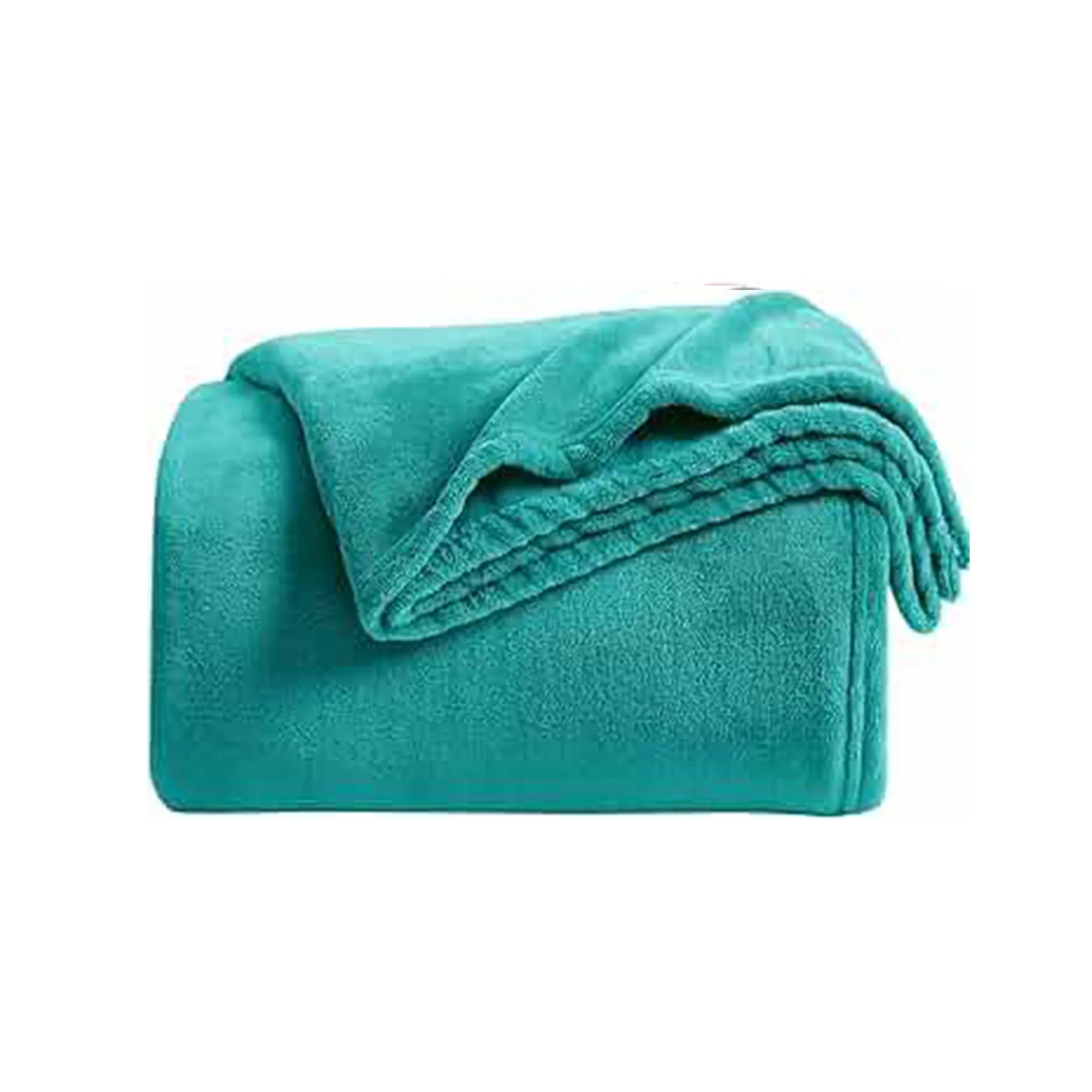 60"L x 40"W Lightweight Microfiber Fleece Throw Blanket 24