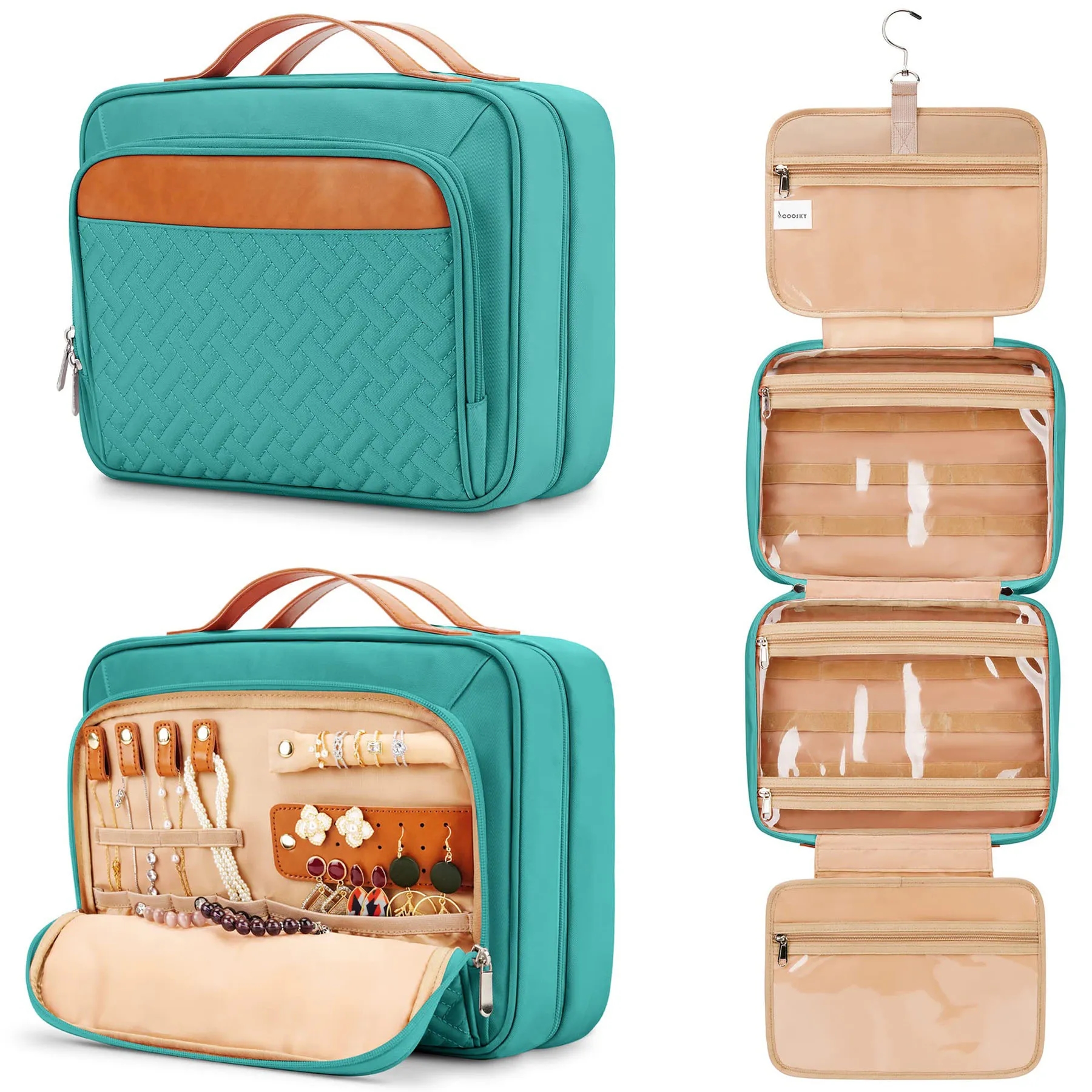 Travel Hanging Toiletry Bag 7