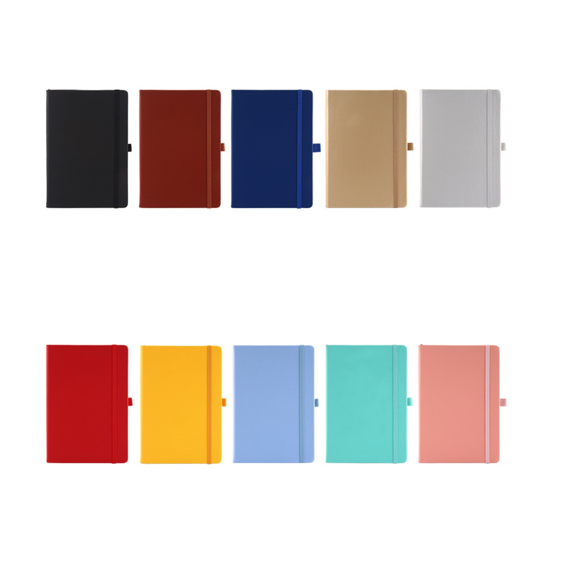 A5 Leather Notebook With Pen Holder Loop 3