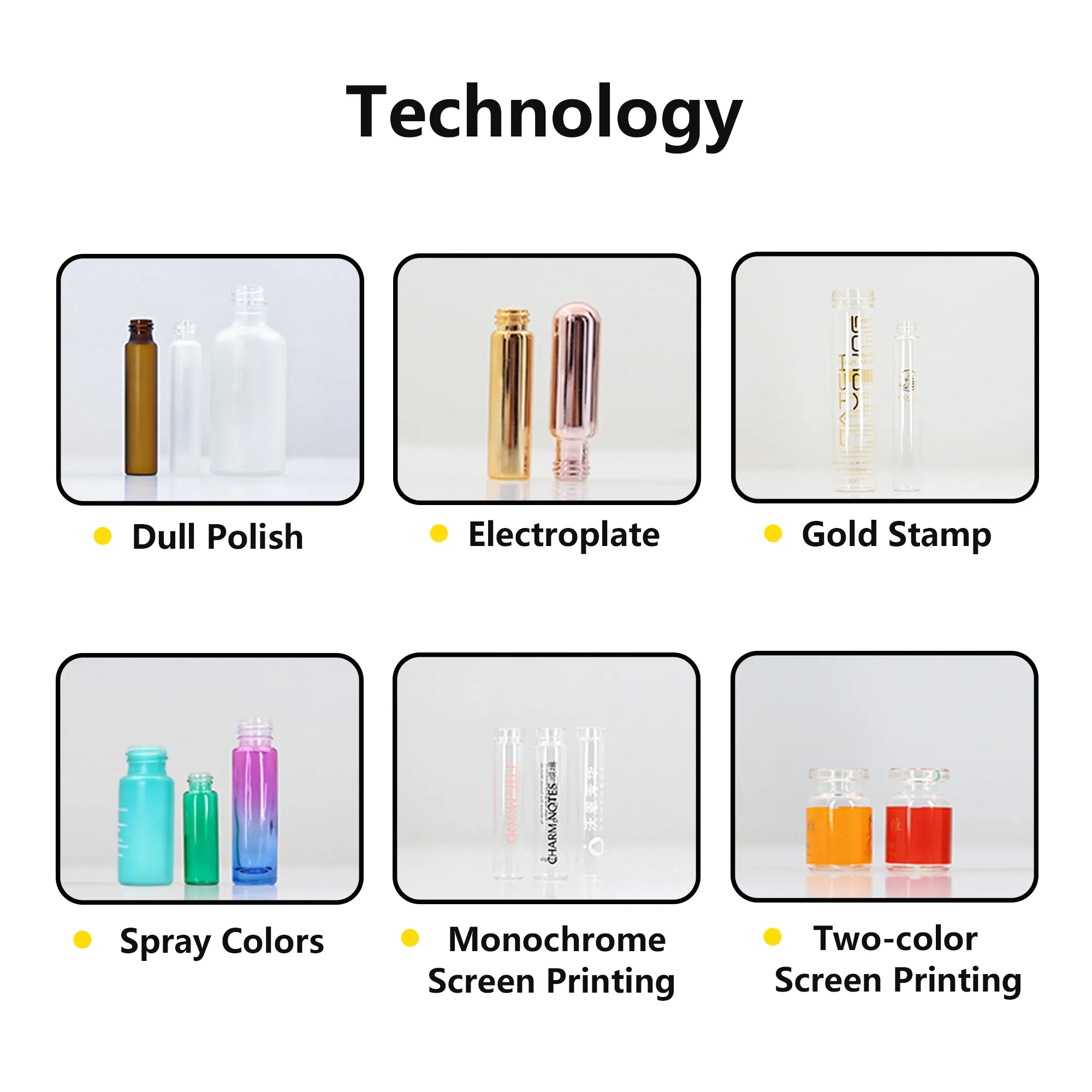 Scented Essential Oil Glass Dispensing Bottles 6