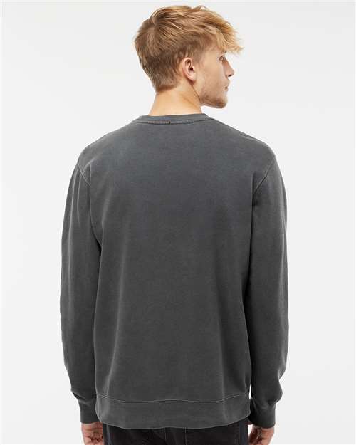 Unisex Midweight Pigment-Dyed Crewneck Sweatshirt - PRM3500 122