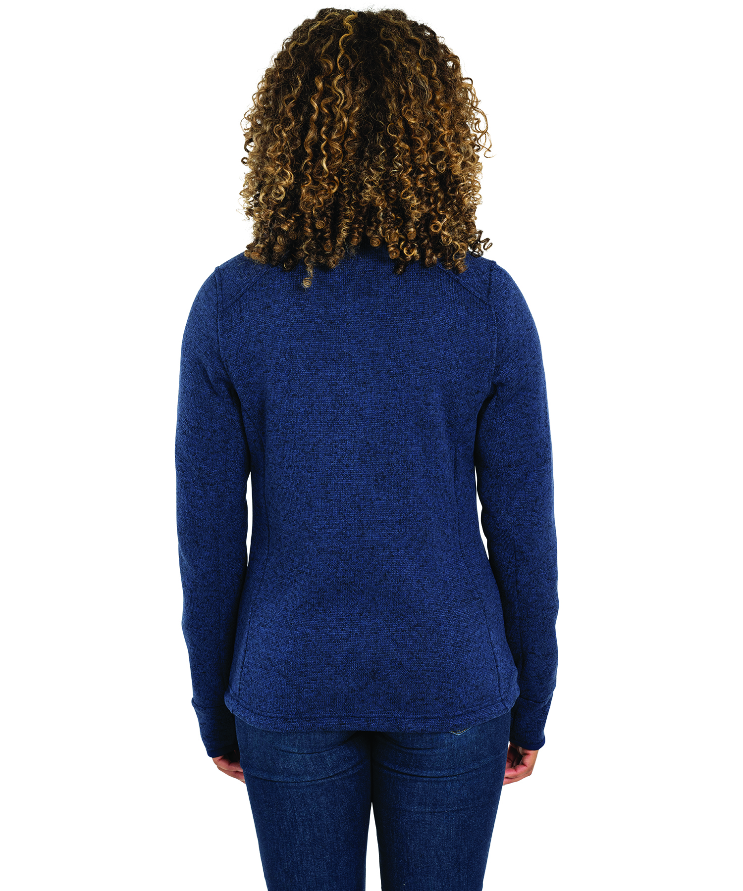 Women's Heathered Fleece Jacket 58