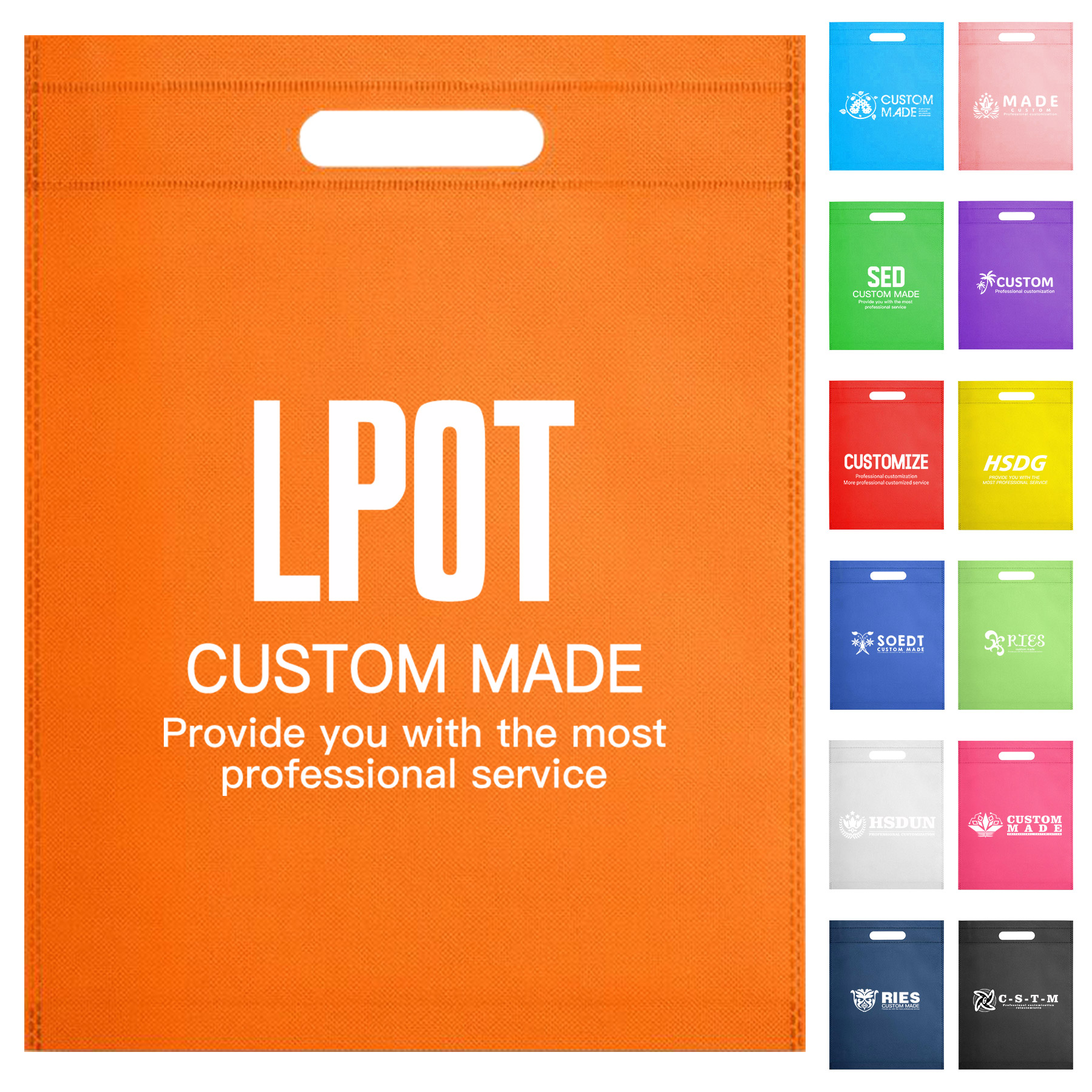 Die Cut Non-woven Handle Bag 15