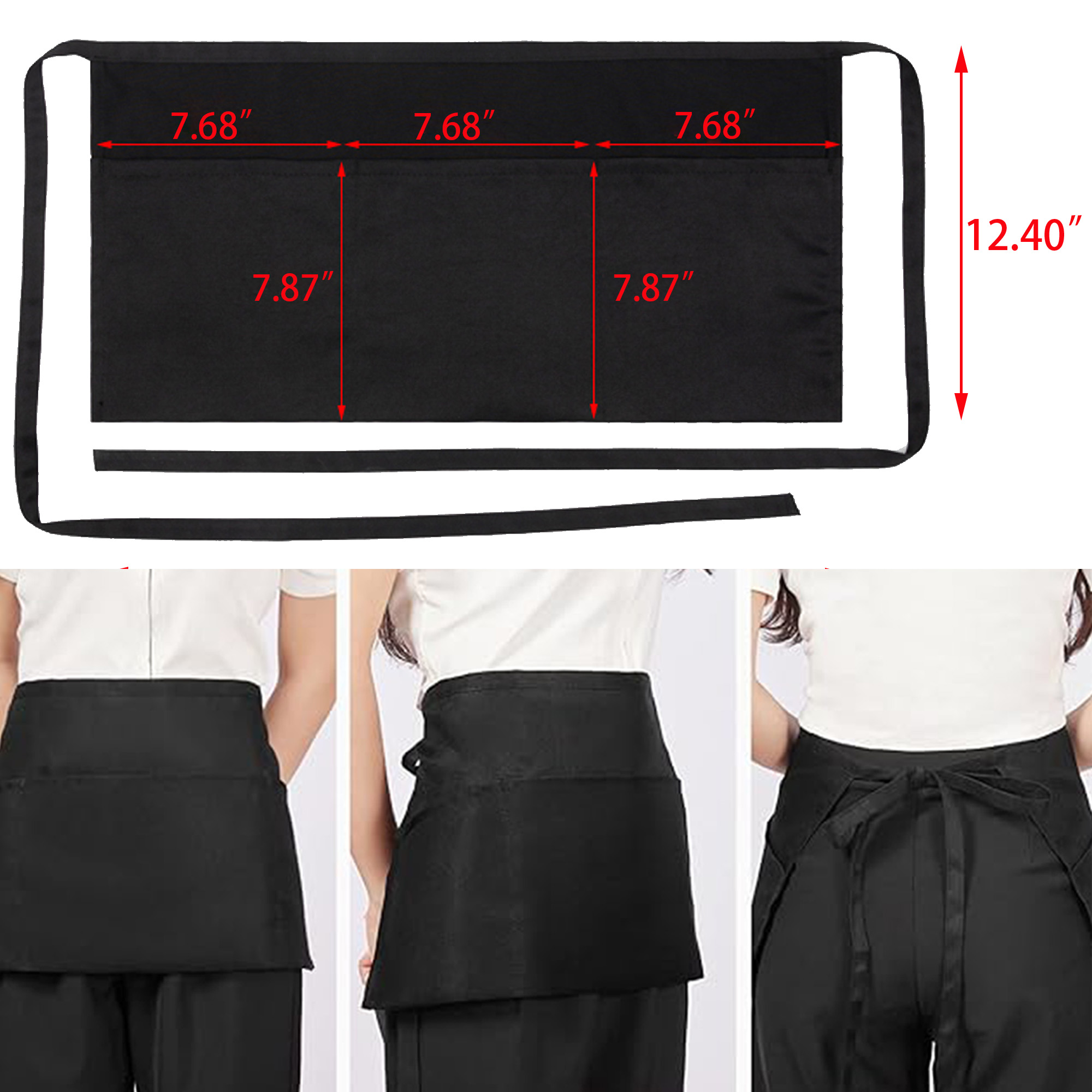 MOQ 20 Unisex Half Waiter Aporn 3