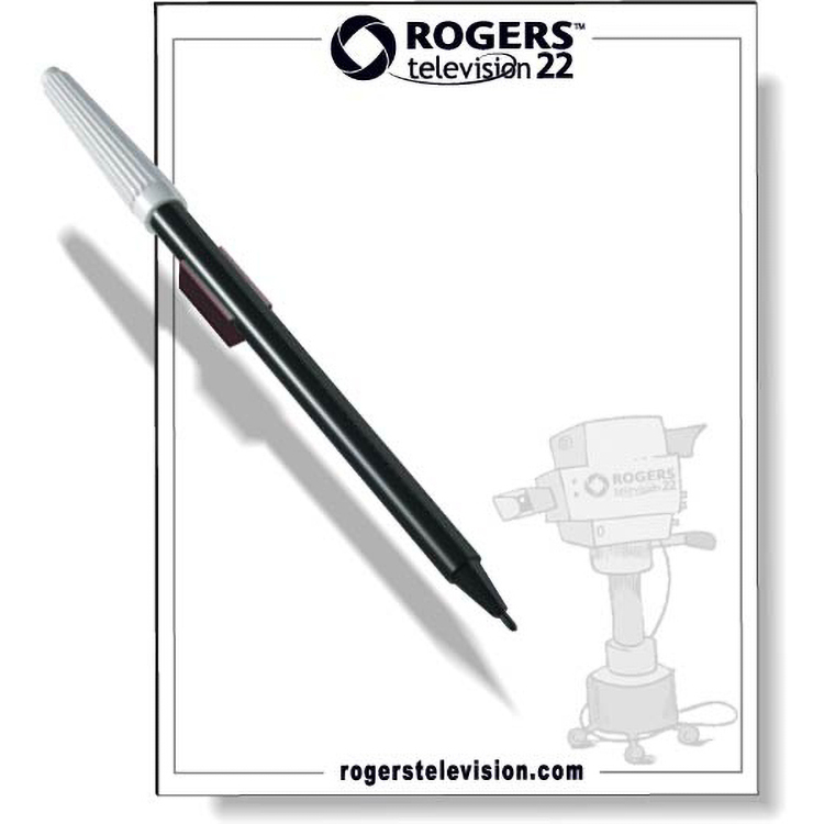 Full Magnetic Back Memo Board, Rectangle 5.5"x7.25" Square Corners, Spot Colour Screen-Printed