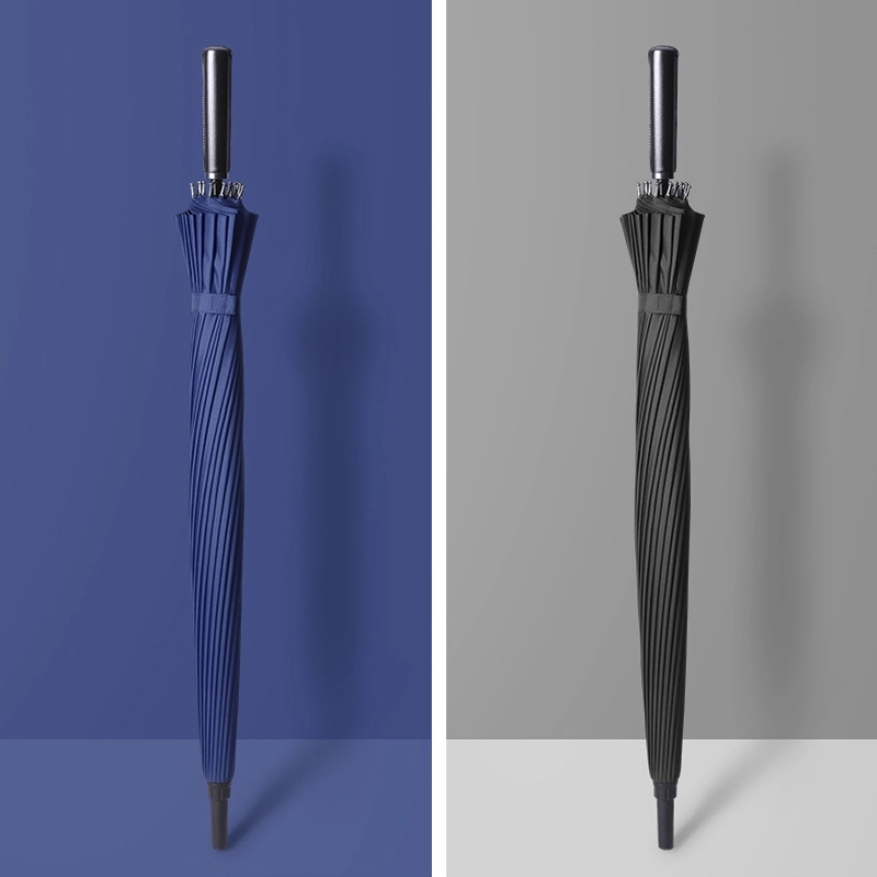 Custom 24-bone Straight Handle Umbrella 13
