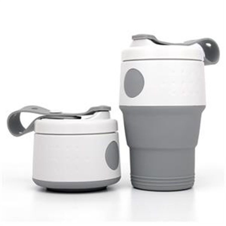 13 oz Silicone Foldable Coffee Cup 5