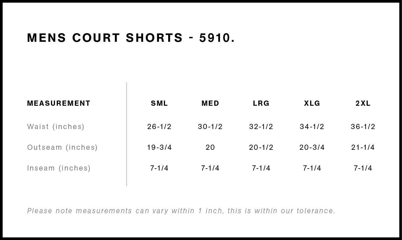 Court Shorts 20" | 5910 17